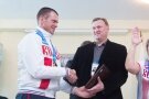 Российским сурдлимпийцам в Ханты-Мансийске присвоили звания заслуженных мастеров спорта