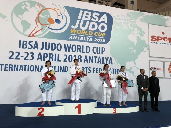 Ольга Позднышева завоевала серебро на этапе Кубка мира по дзюдо