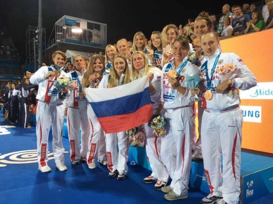 Российская сборная по водному поло - бронзовый призёр Чемпионата Мира